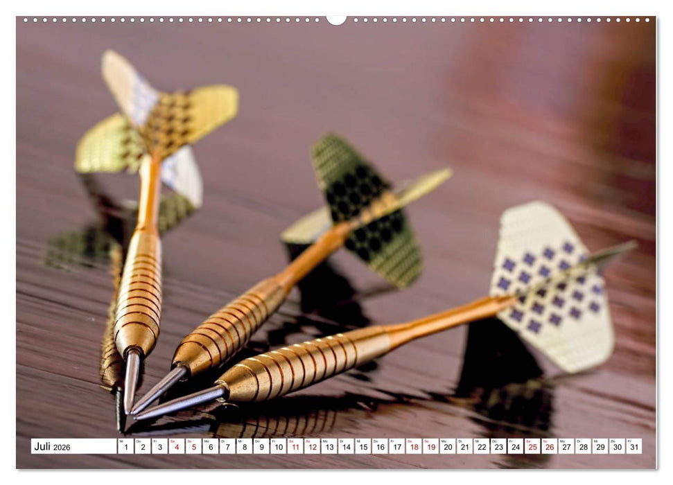 Indoor Aktivitäten. Billard, Darts und Bowling. Impressionen (CALVENDO Premium Wandkalender 2026)