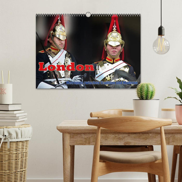 London - Metropole zwischen Tradition und Moderne (CALVENDO Wandkalender 2026)