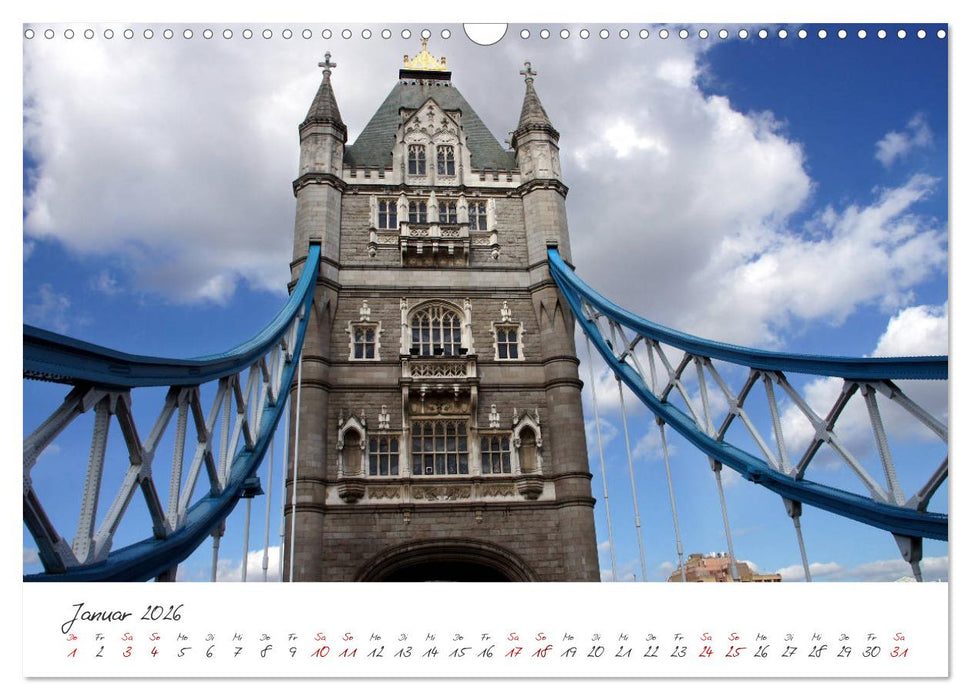 London - Metropole zwischen Tradition und Moderne (CALVENDO Wandkalender 2026)