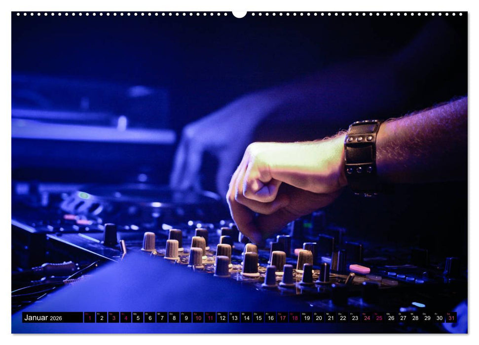 DJ Liveact (CALVENDO Premium Wandkalender 2026)