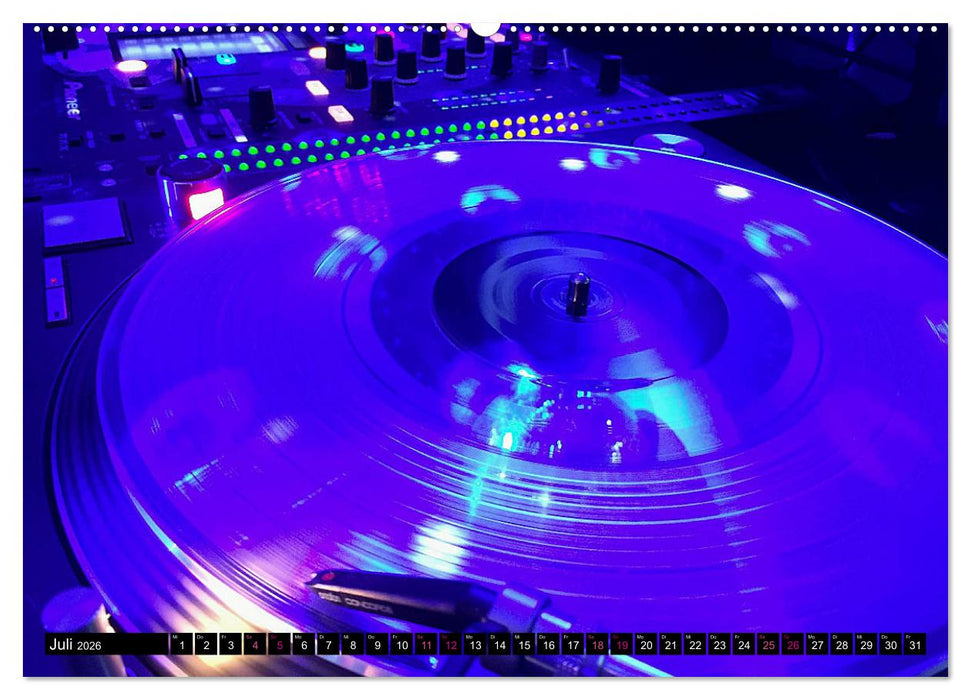 DJ Liveact (CALVENDO Premium Wandkalender 2026)