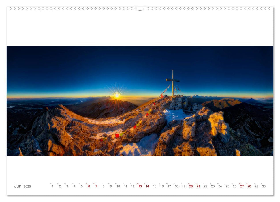 BergBlicke! (CALVENDO Premium Wandkalender 2026)