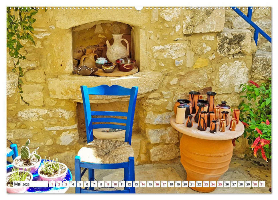 Idylle auf Kreta (CALVENDO Wandkalender 2026)