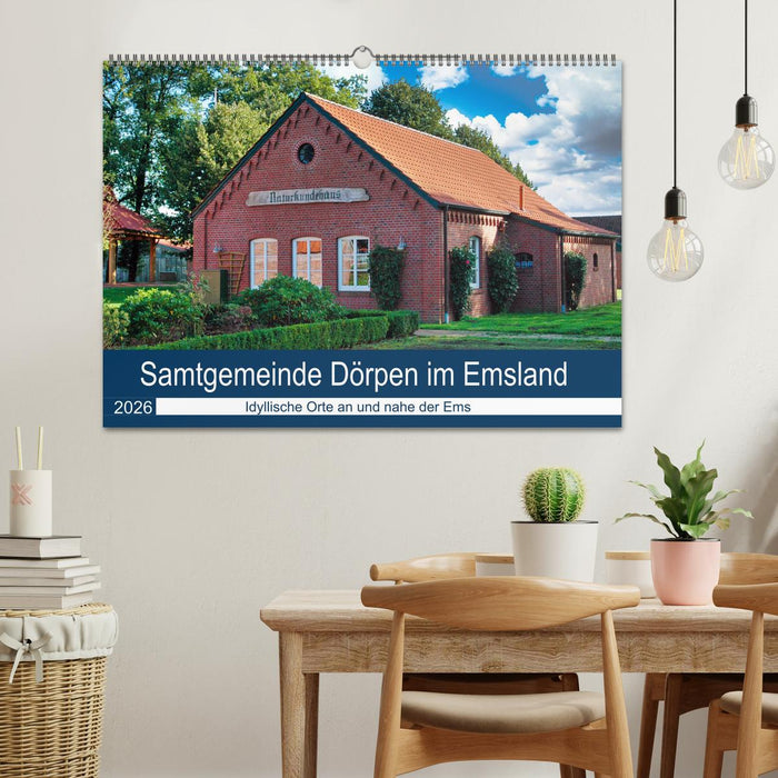 Samtgemeinde Dörpen im Emsland (CALVENDO Wandkalender 2026)