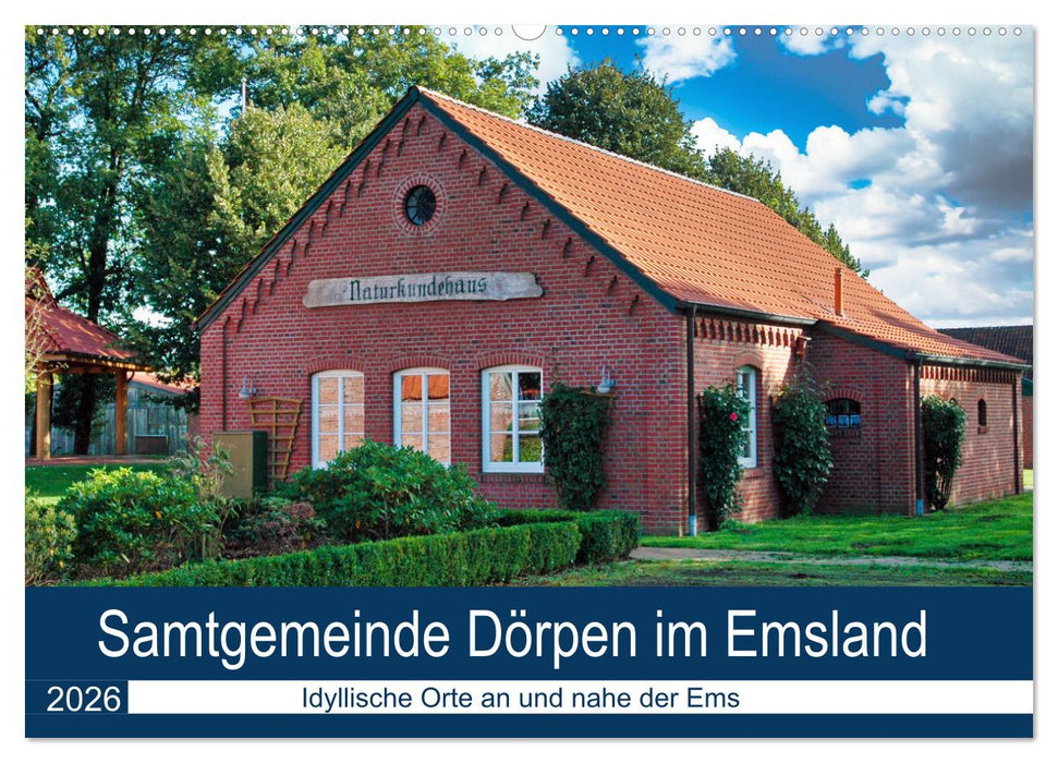 Samtgemeinde Dörpen im Emsland (CALVENDO Wandkalender 2026)