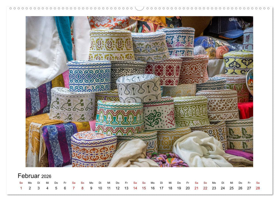 Sagenhafter Oman (CALVENDO Premium Wandkalender 2026)