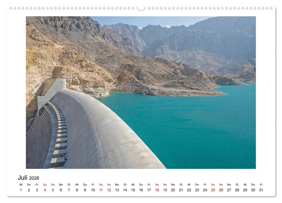 Sagenhafter Oman (CALVENDO Premium Wandkalender 2026)