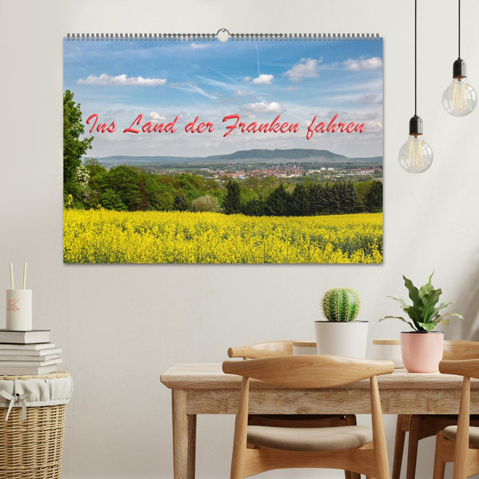 Ins Land der Franken fahren (CALVENDO Wandkalender 2026)