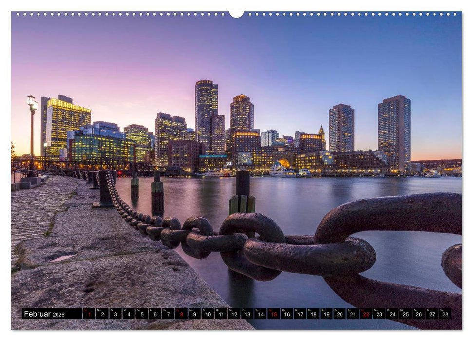 NEUENGLAND - Eine Reise durch den Nordosten der USA (CALVENDO Premium Wandkalender 2026)