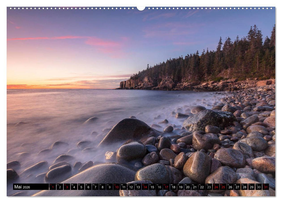 NEUENGLAND - Eine Reise durch den Nordosten der USA (CALVENDO Premium Wandkalender 2026)