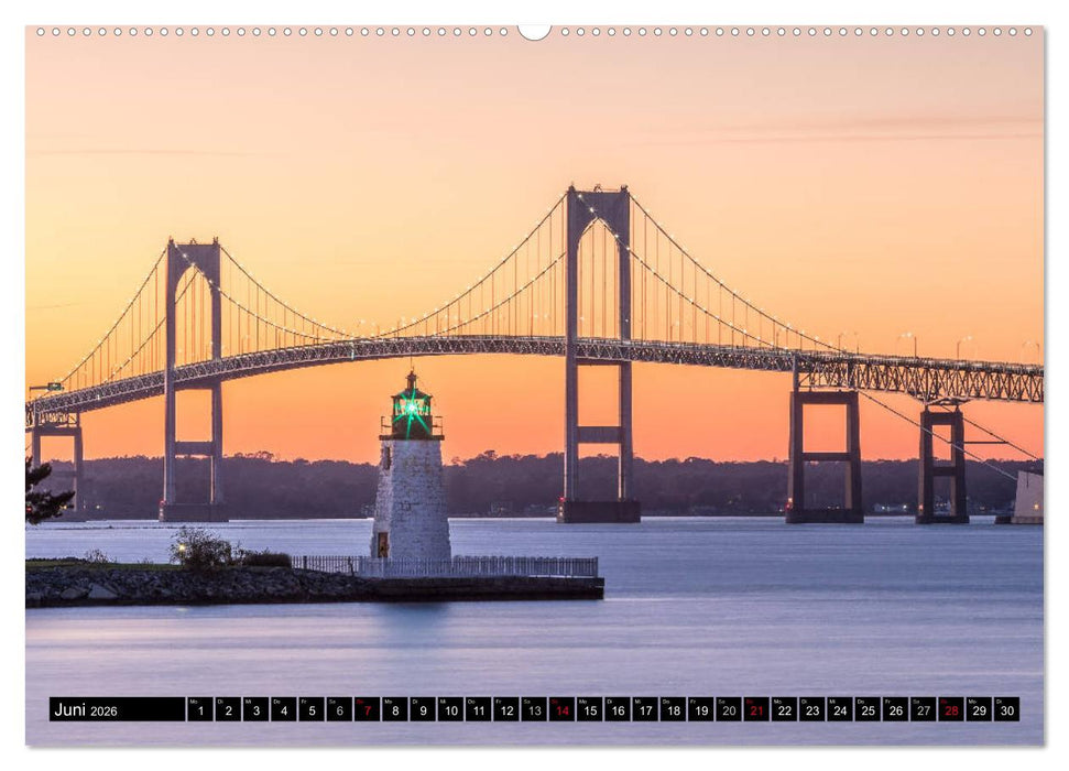 NEUENGLAND - Eine Reise durch den Nordosten der USA (CALVENDO Premium Wandkalender 2026)