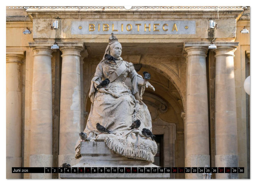 Valletta - Malta (CALVENDO Premium Wandkalender 2026)