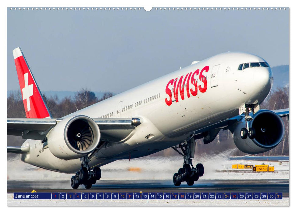 Faszination Fliegerei (CALVENDO Premium Wandkalender 2026)