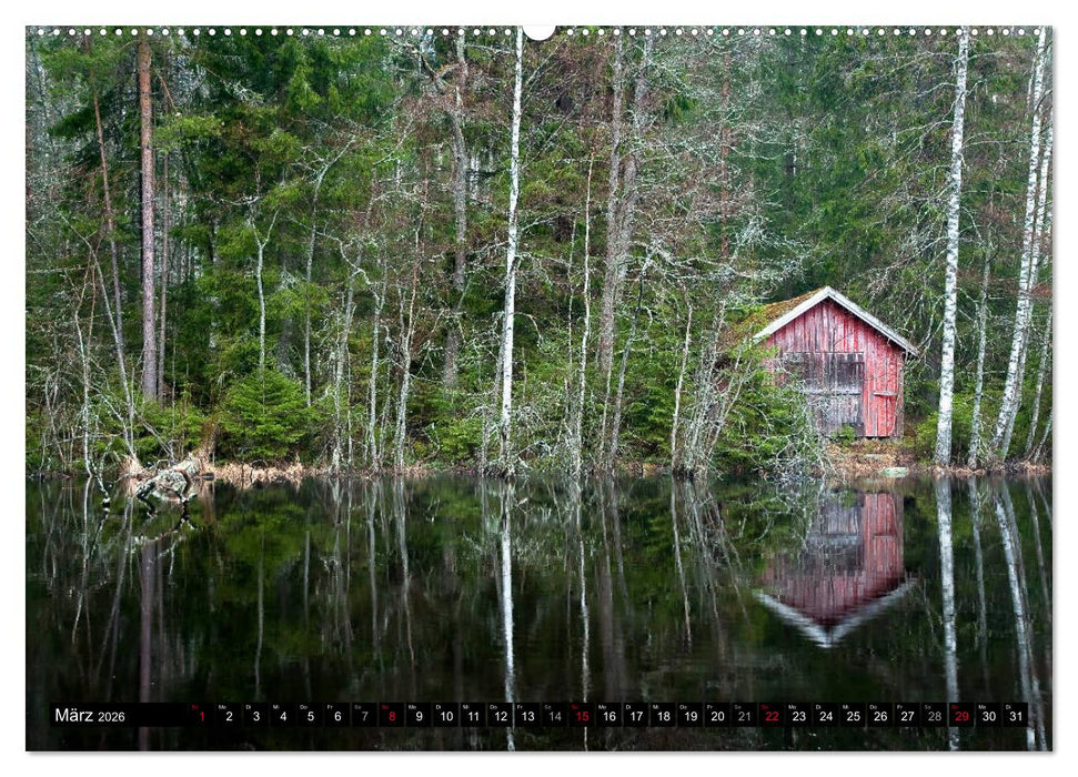 Südliches Finnland (CALVENDO Premium Wandkalender 2026)