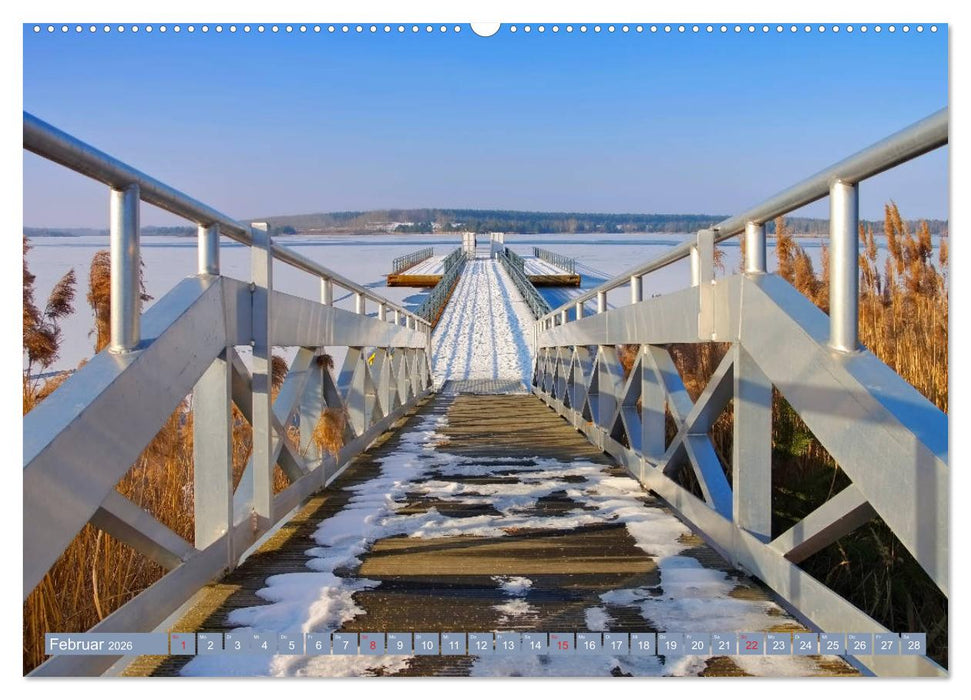 Lausitzer Seenland - Junge Urlaubsregion mit einzigartiger Wasserlandschaft (CALVENDO Wandkalender 2026)