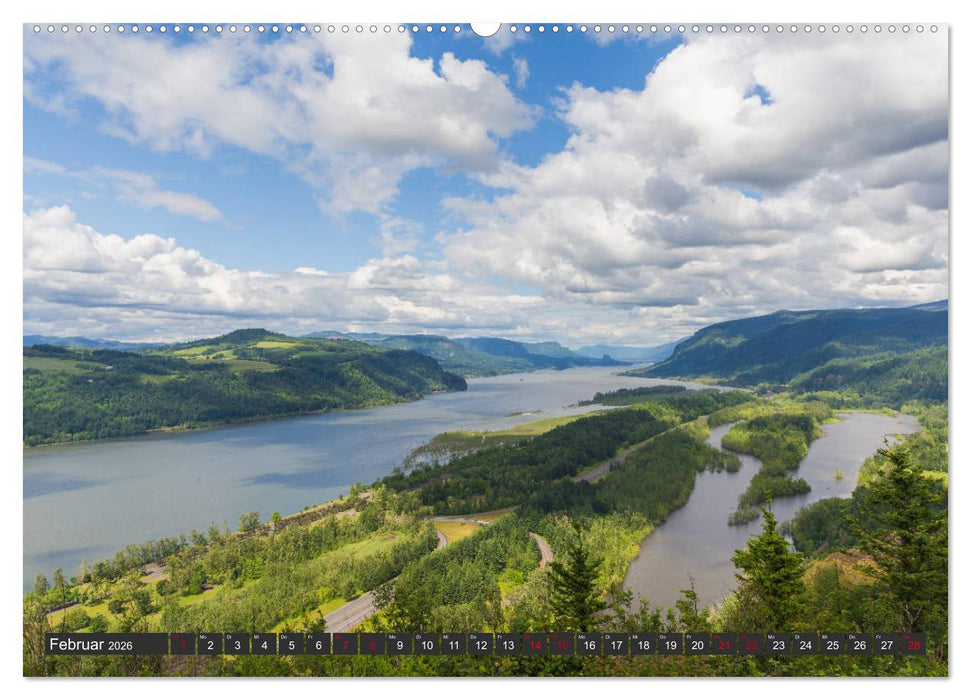 Traumziel Oregon (CALVENDO Premium Wandkalender 2026)