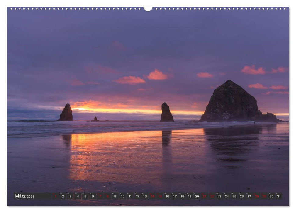 Traumziel Oregon (CALVENDO Premium Wandkalender 2026)