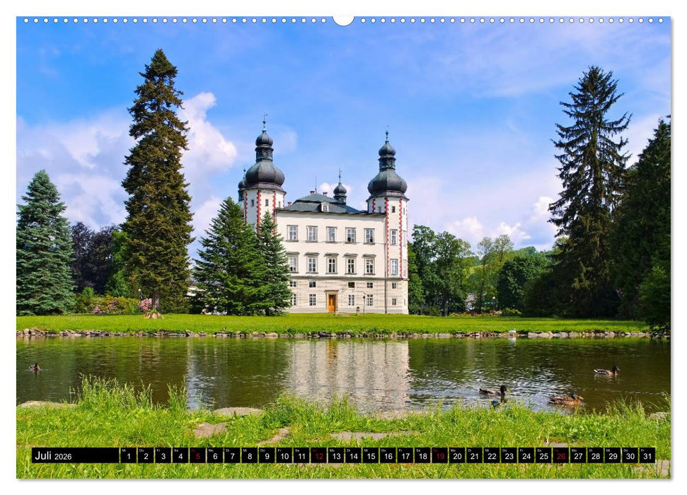 Riesengebirge - Zwischen Schlesien und Böhmen (CALVENDO Premium Wandkalender 2026)