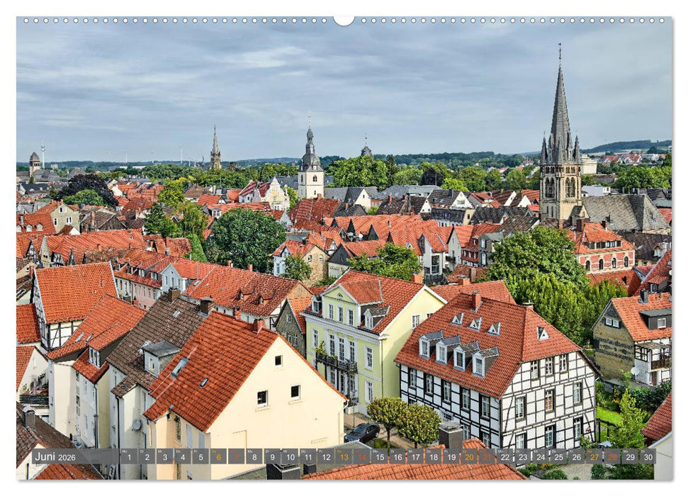 Detmold - Ein- und Ausblicke von Andreas Voigt (CALVENDO Premium Wandkalender 2026)