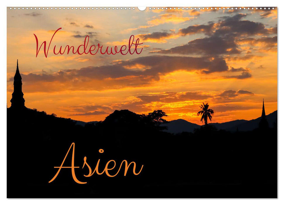 Wunderwelt Asien (CALVENDO Wandkalender 2026)