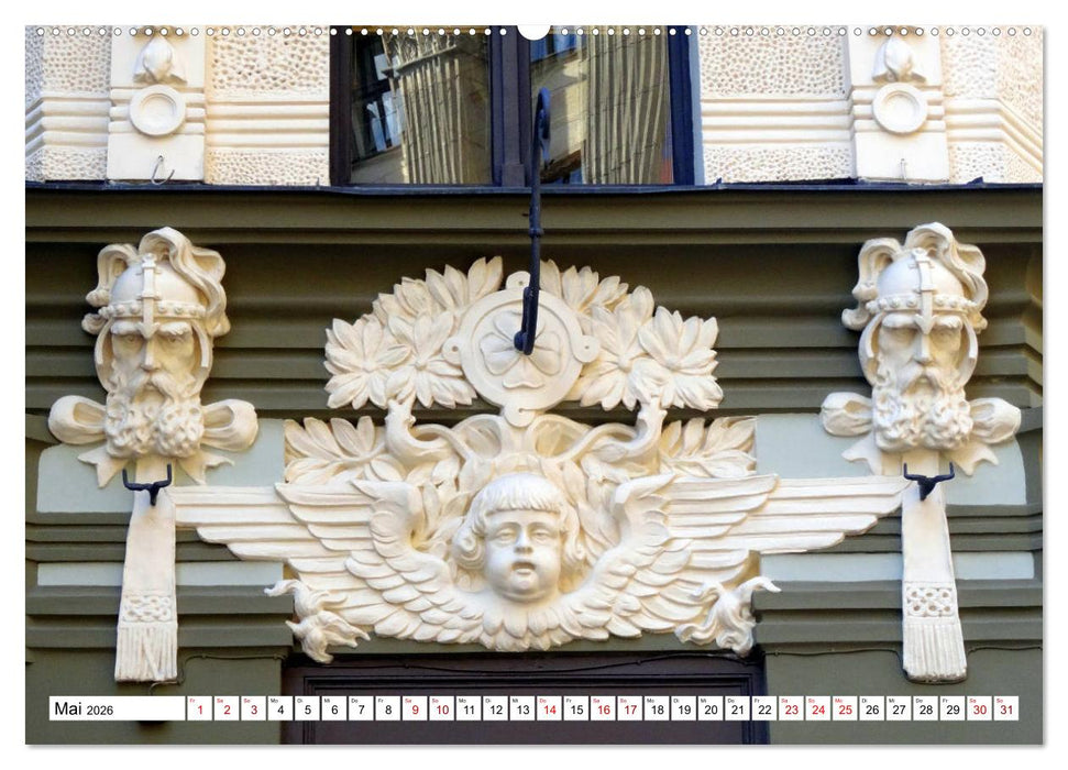 Glanzlichter Rigas - Lettlands prachtvolle Hauptstadt (CALVENDO Premium Wandkalender 2026)