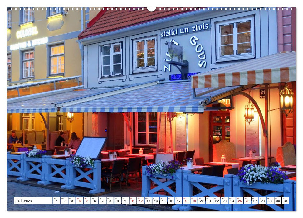 Glanzlichter Rigas - Lettlands prachtvolle Hauptstadt (CALVENDO Premium Wandkalender 2026)