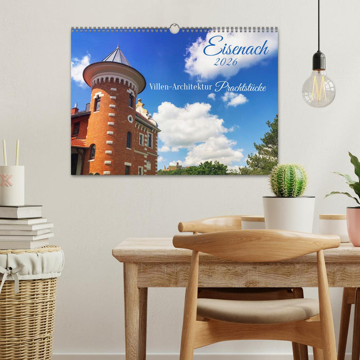 Eisenach Villen-Architektur Prachtstücke (CALVENDO Wandkalender 2026)
