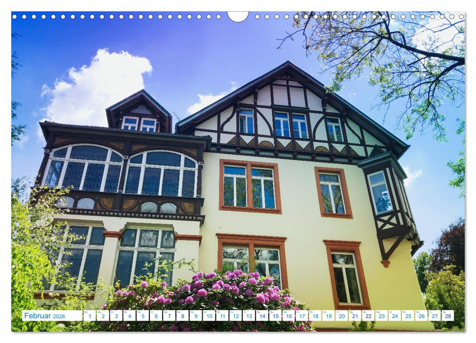 Eisenach Villen-Architektur Prachtstücke (CALVENDO Wandkalender 2026)