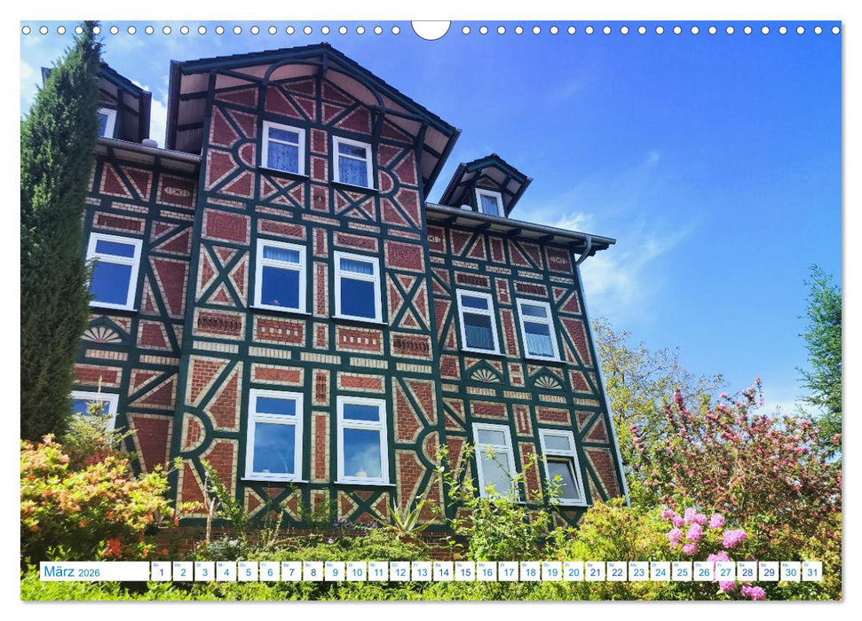 Eisenach Villen-Architektur Prachtstücke (CALVENDO Wandkalender 2026)