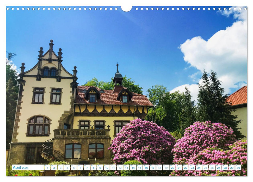 Eisenach Villen-Architektur Prachtstücke (CALVENDO Wandkalender 2026)