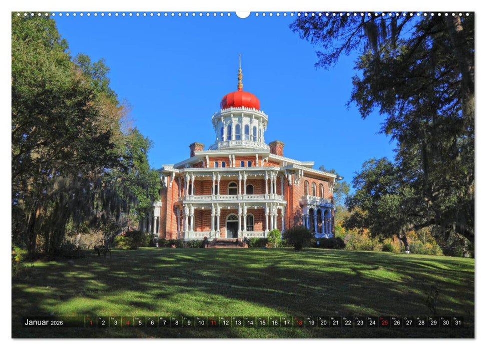 Grand Old South - Die Südstaaten der USA (CALVENDO Wandkalender 2026)