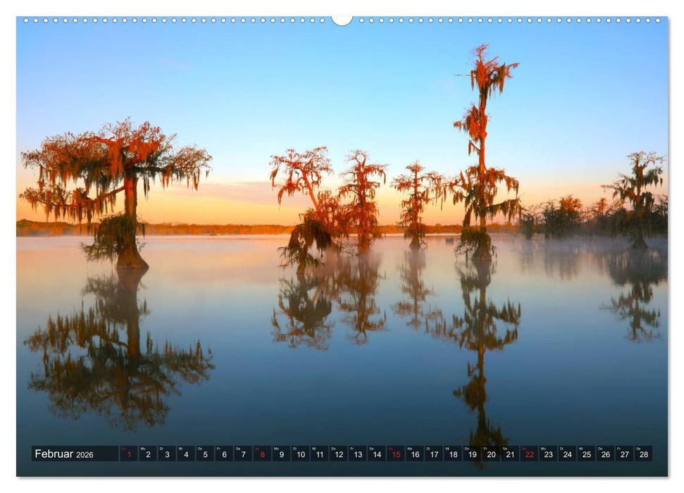 Grand Old South - Die Südstaaten der USA (CALVENDO Wandkalender 2026)