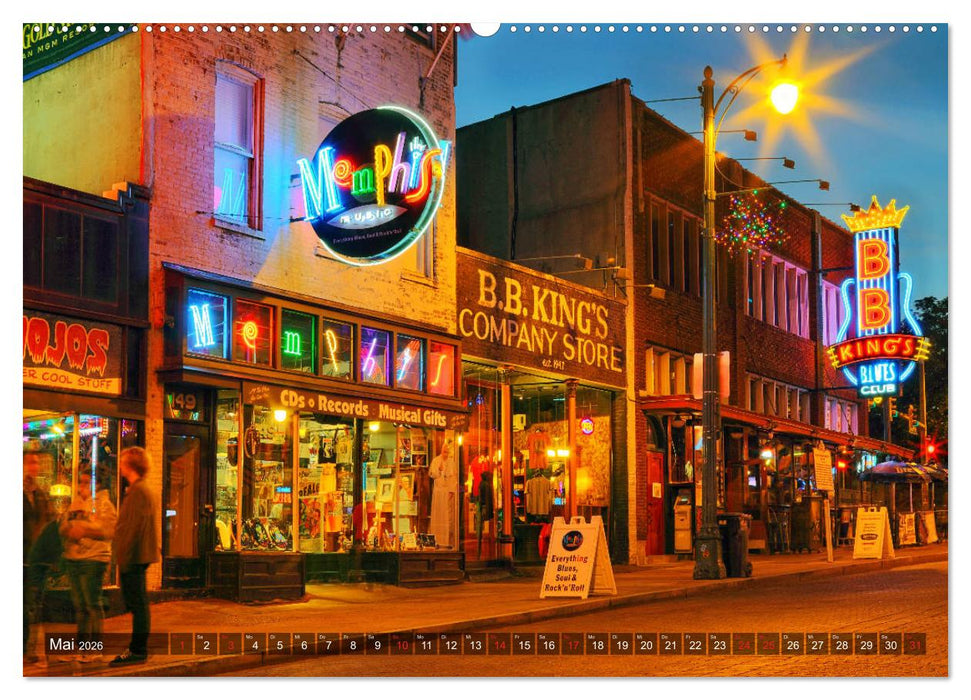 Grand Old South - Die Südstaaten der USA (CALVENDO Wandkalender 2026)