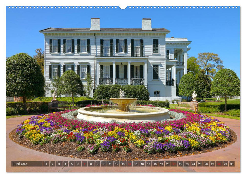 Grand Old South - Die Südstaaten der USA (CALVENDO Wandkalender 2026)