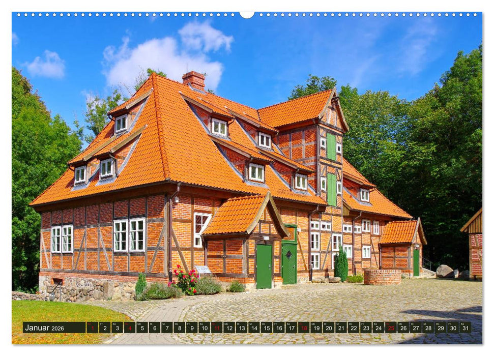 Bad Bodenteich - Kurort in der Lüneburger Heide (CALVENDO Wandkalender 2026)