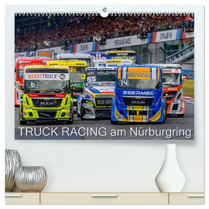 Truck Racing am Nürburgring (CALVENDO Premium Wandkalender 2026)