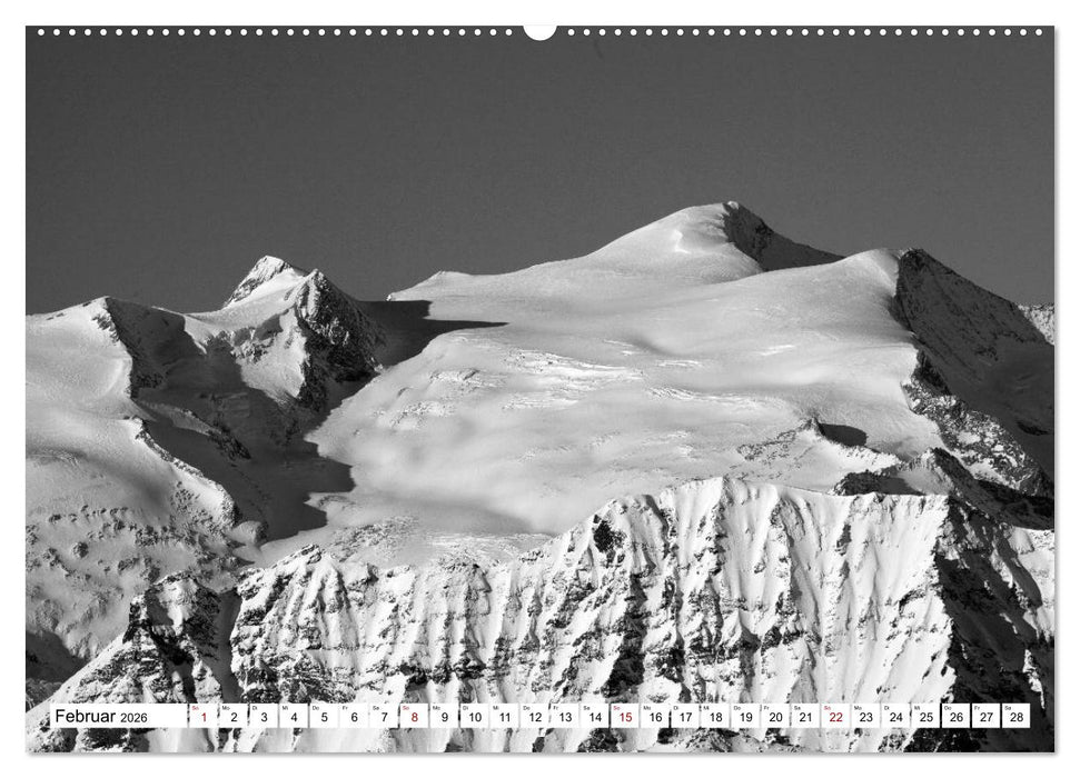 Dreitausender in den Alpen (CALVENDO Premium Wandkalender 2026)