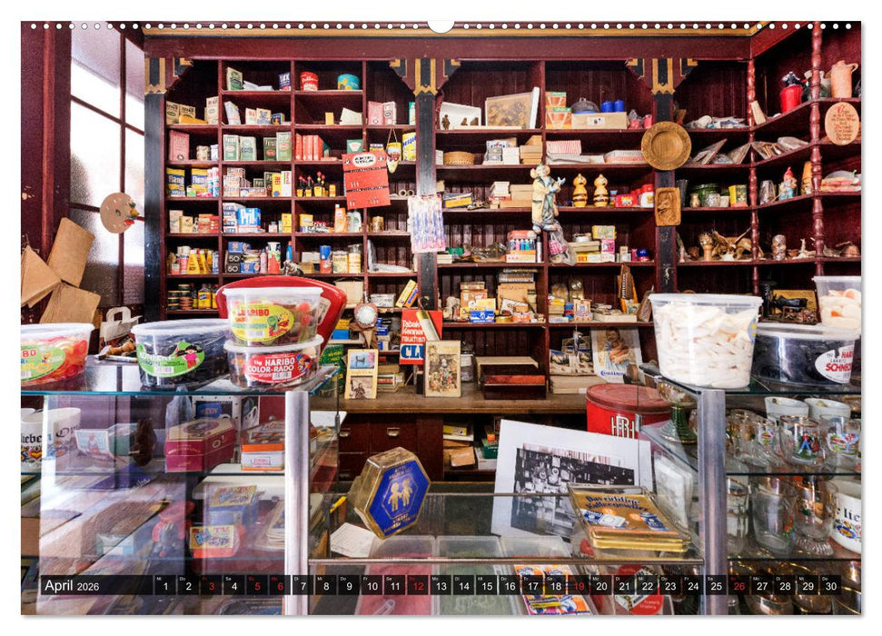 Kolonialwarenläden Zwischen Notwendigkeit und Luxus (CALVENDO Wandkalender 2026)