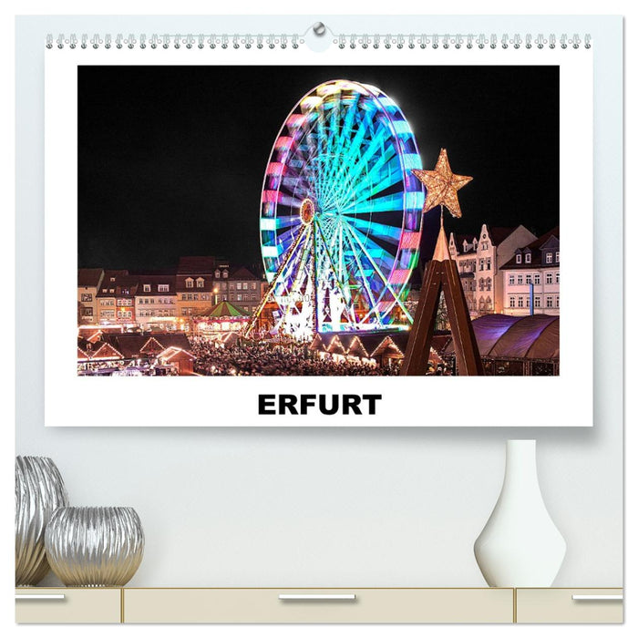 Erfurt (CALVENDO Premium Wandkalender 2026)