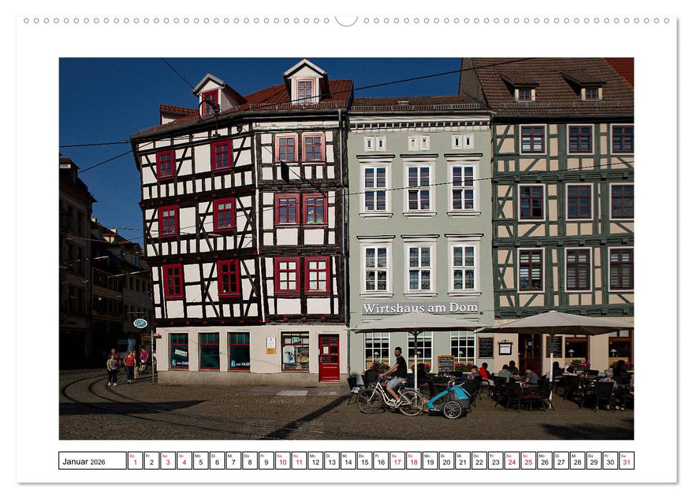 Erfurt (CALVENDO Premium Wandkalender 2026)