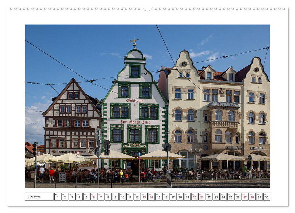 Erfurt (CALVENDO Premium Wandkalender 2026)