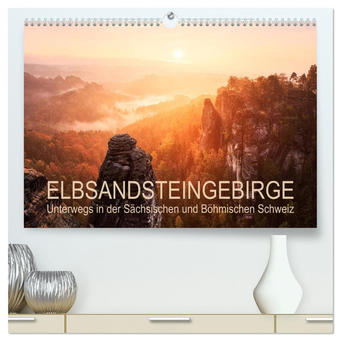 Elbsandsteingebirge: Unterwegs in der Sächsischen und Böhmischen Schweiz (CALVENDO Premium Wandkalender 2026)