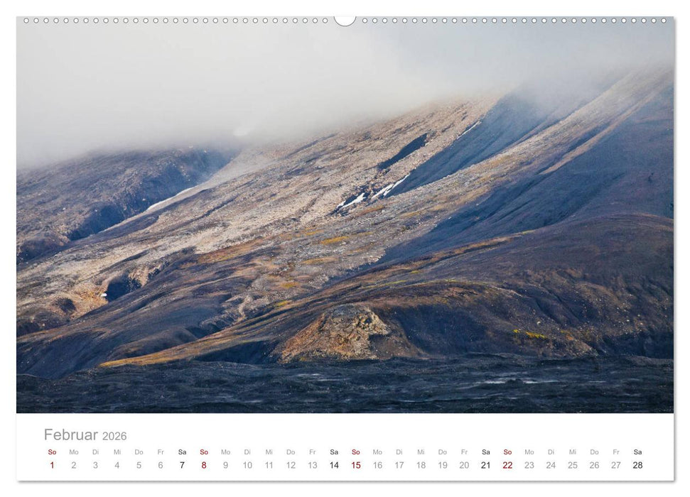Spitzbergen - Wild.Rau.Ungezähmt. (CALVENDO Premium Wandkalender 2026)