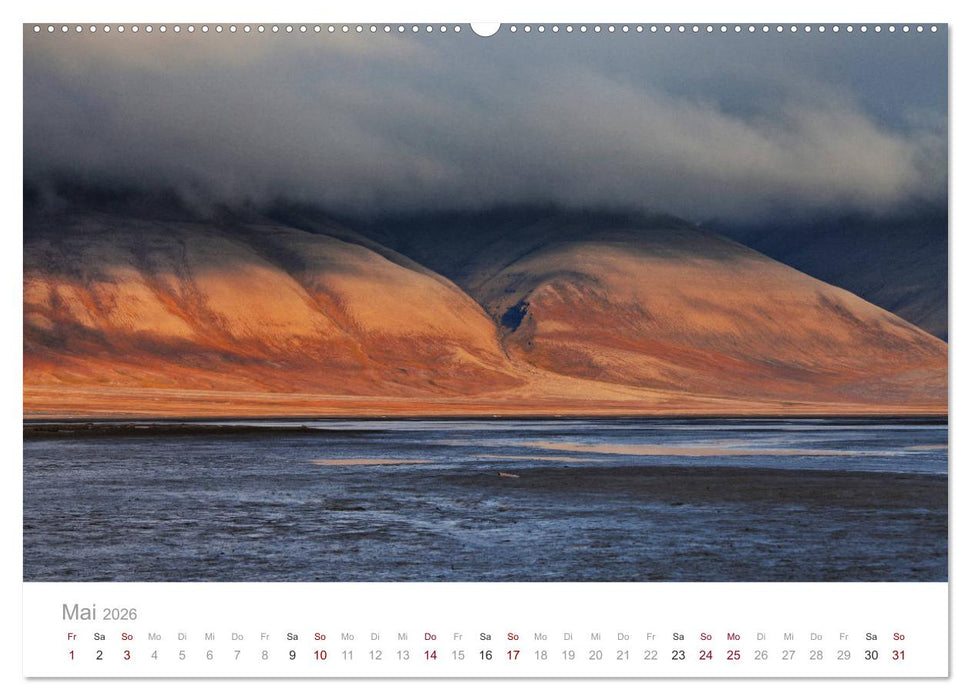 Spitzbergen - Wild.Rau.Ungezähmt. (CALVENDO Premium Wandkalender 2026)