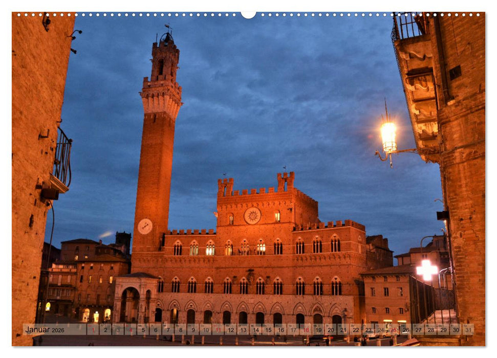 Sehnsucht nach SIENA (CALVENDO Premium Wandkalender 2026)