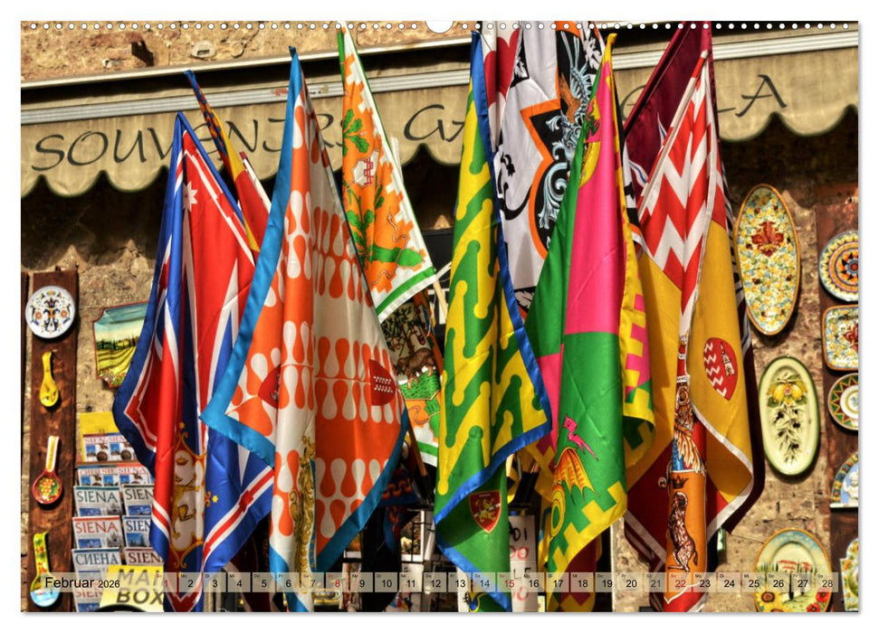 Sehnsucht nach SIENA (CALVENDO Premium Wandkalender 2026)