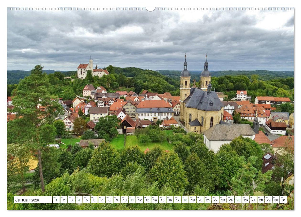 Wandererlebnisse in der Fränkischen Schweiz (CALVENDO Premium Wandkalender 2026)