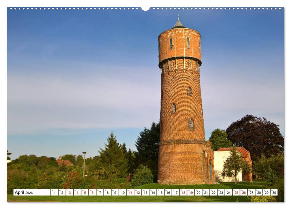 Parchim - Idyllische Kleinstadt an der Elde (CALVENDO Premium Wandkalender 2026)