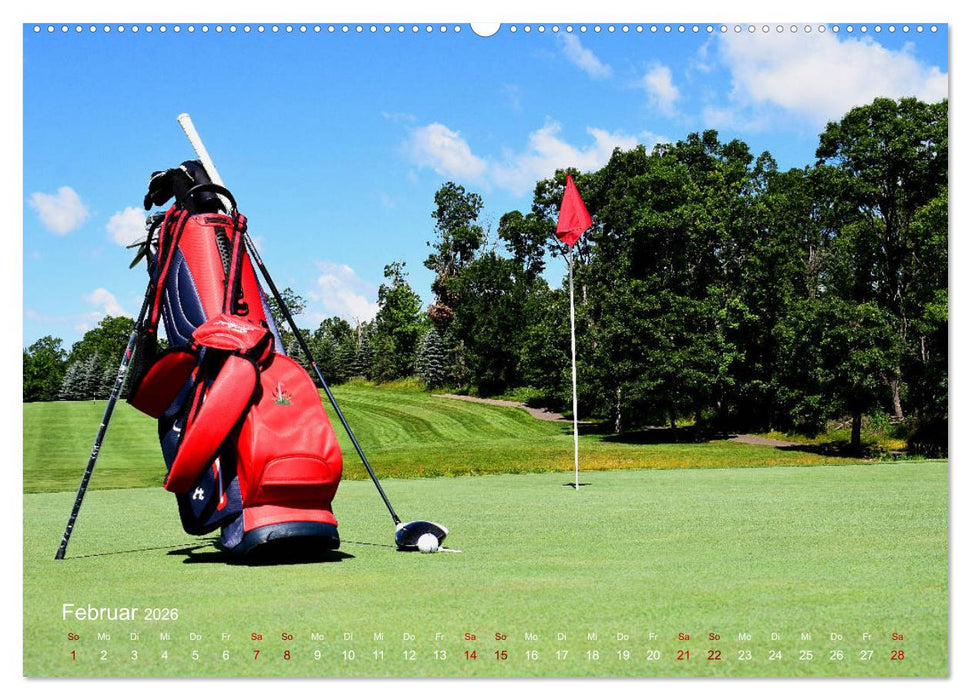 Passion Golf (CALVENDO Premium Wandkalender 2026)