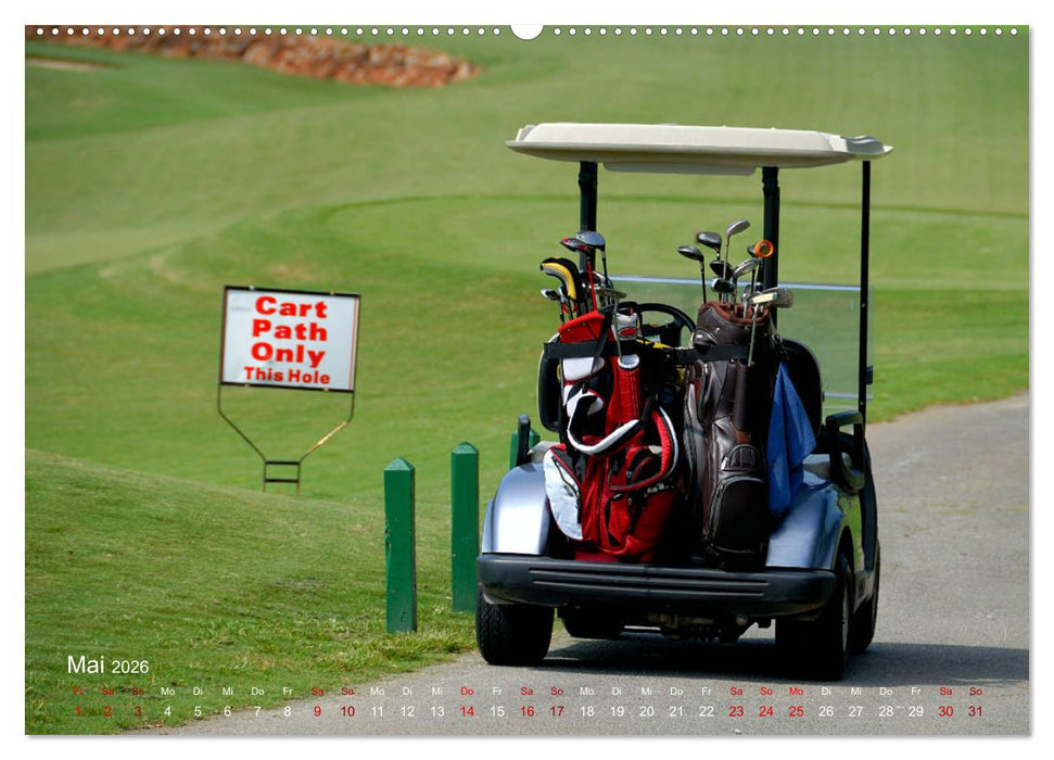 Passion Golf (CALVENDO Premium Wandkalender 2026)
